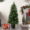 4.5ft. Pre-Lit Oregon Pine Artificial Christmas Tree in Decorative Planter, Warm White Lights